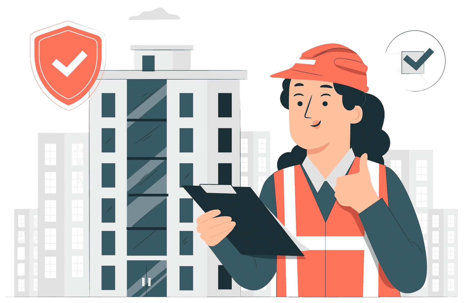 woman security check